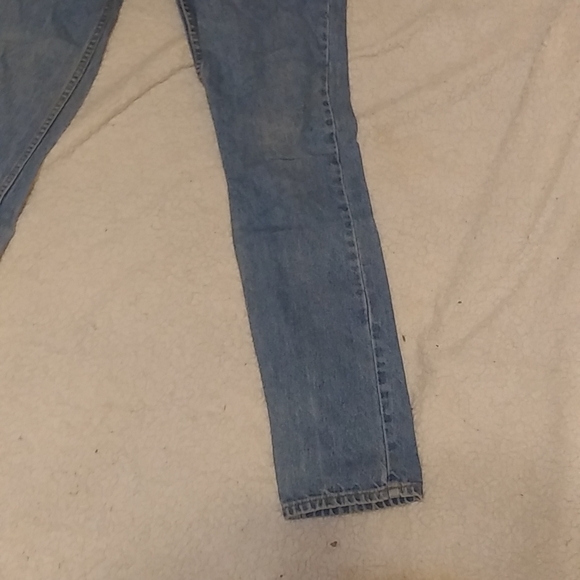 Men's Levi's blue wash heavy denim size 33 x 34 - Picture 2 of 4